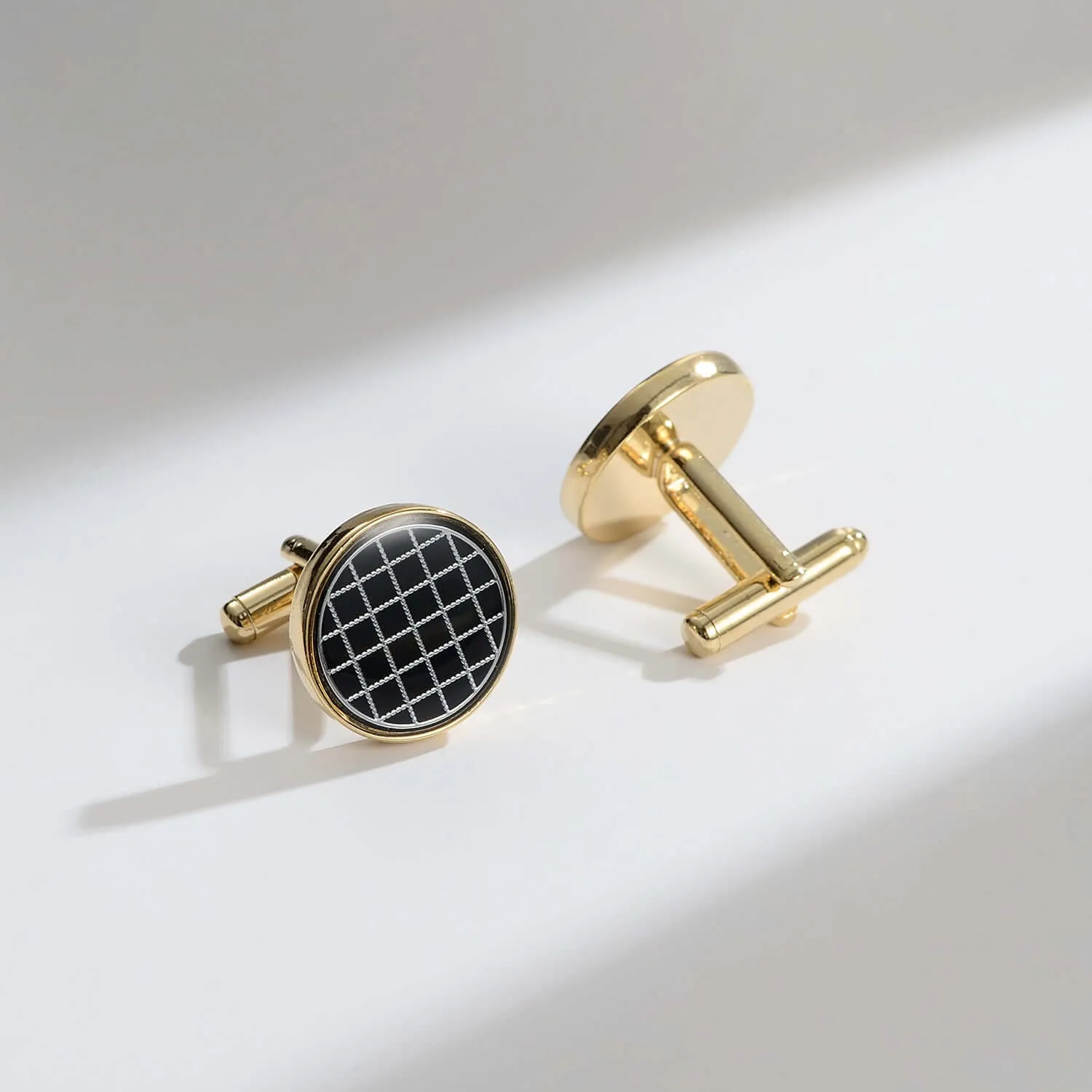 12 Pairs of Various Styles Suitable for Men Vintage Swank Cufflinks