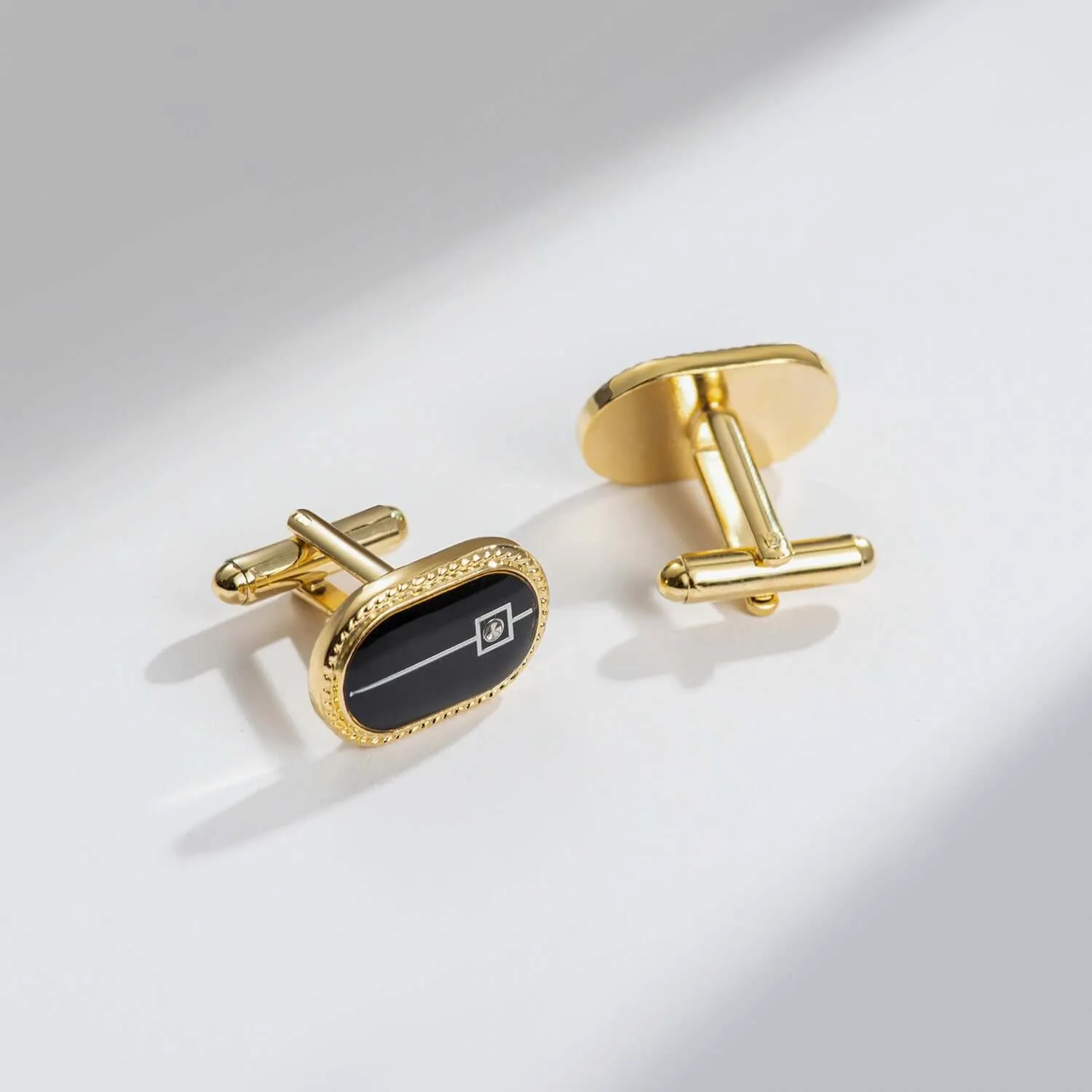 12 Pairs of Various Styles Suitable for Men Vintage Swank Cufflinks
