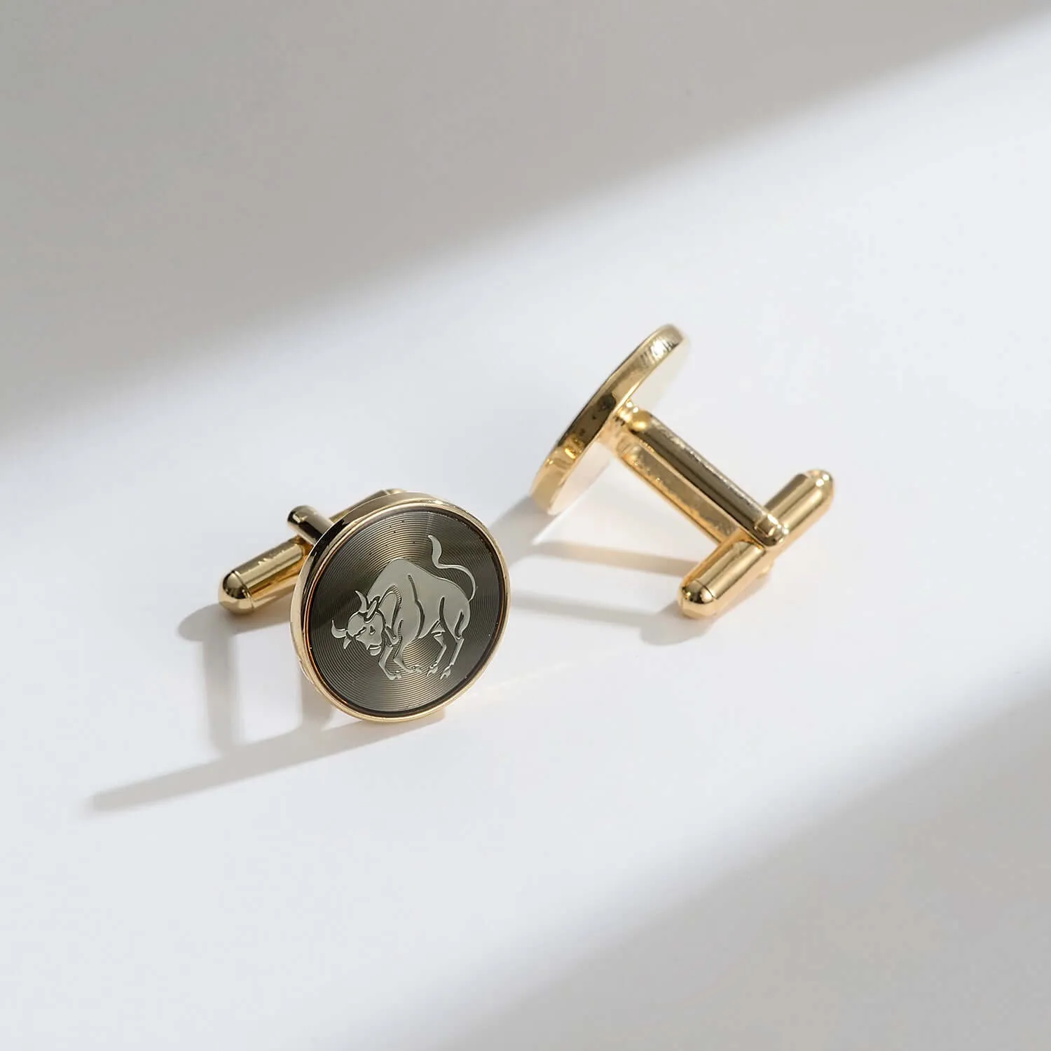 12 Pairs of Various Styles Suitable for Men Vintage Swank Cufflinks