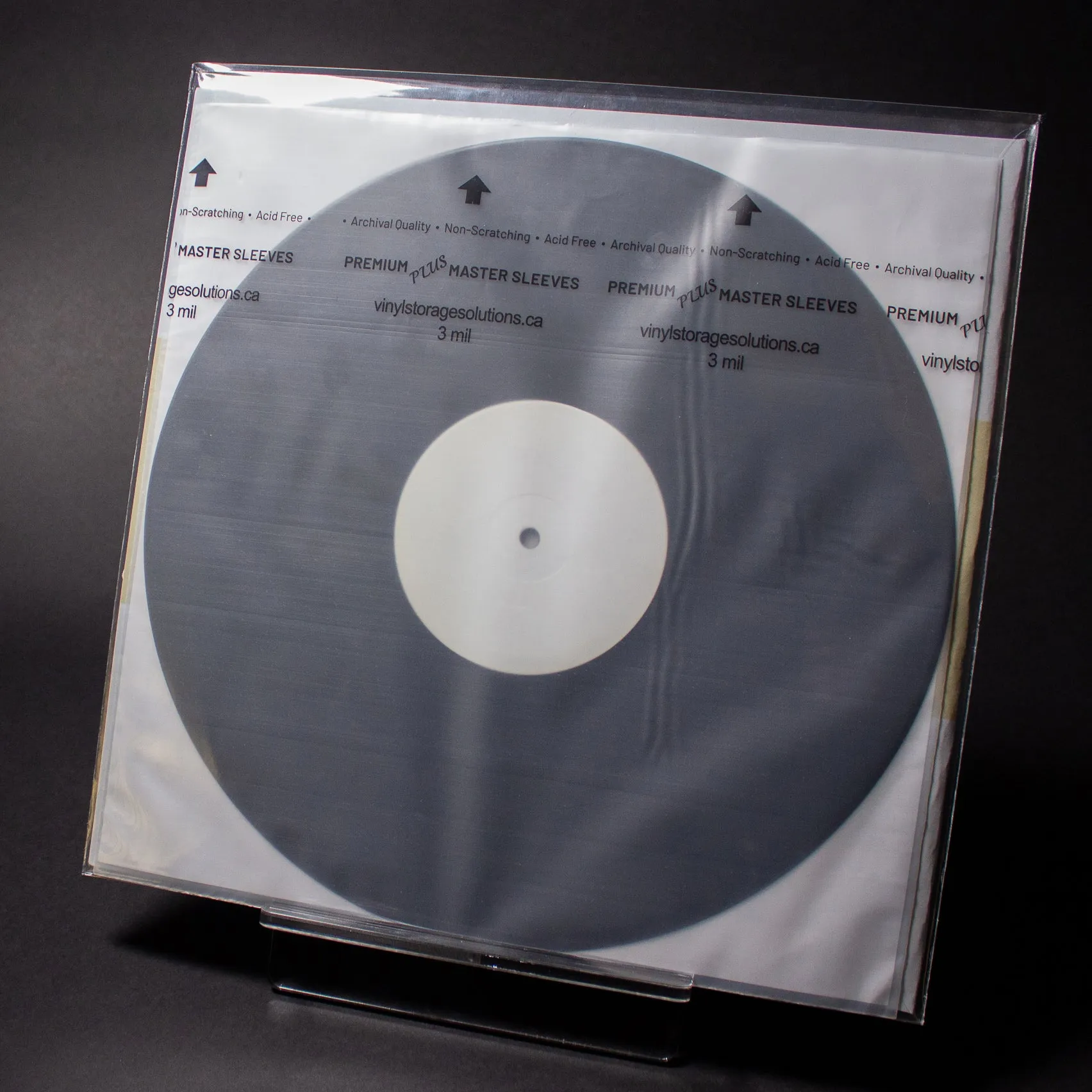 12.75" Dual Pocket Outer Sleeves w/ Two Flaps - 4mil (25 pack)