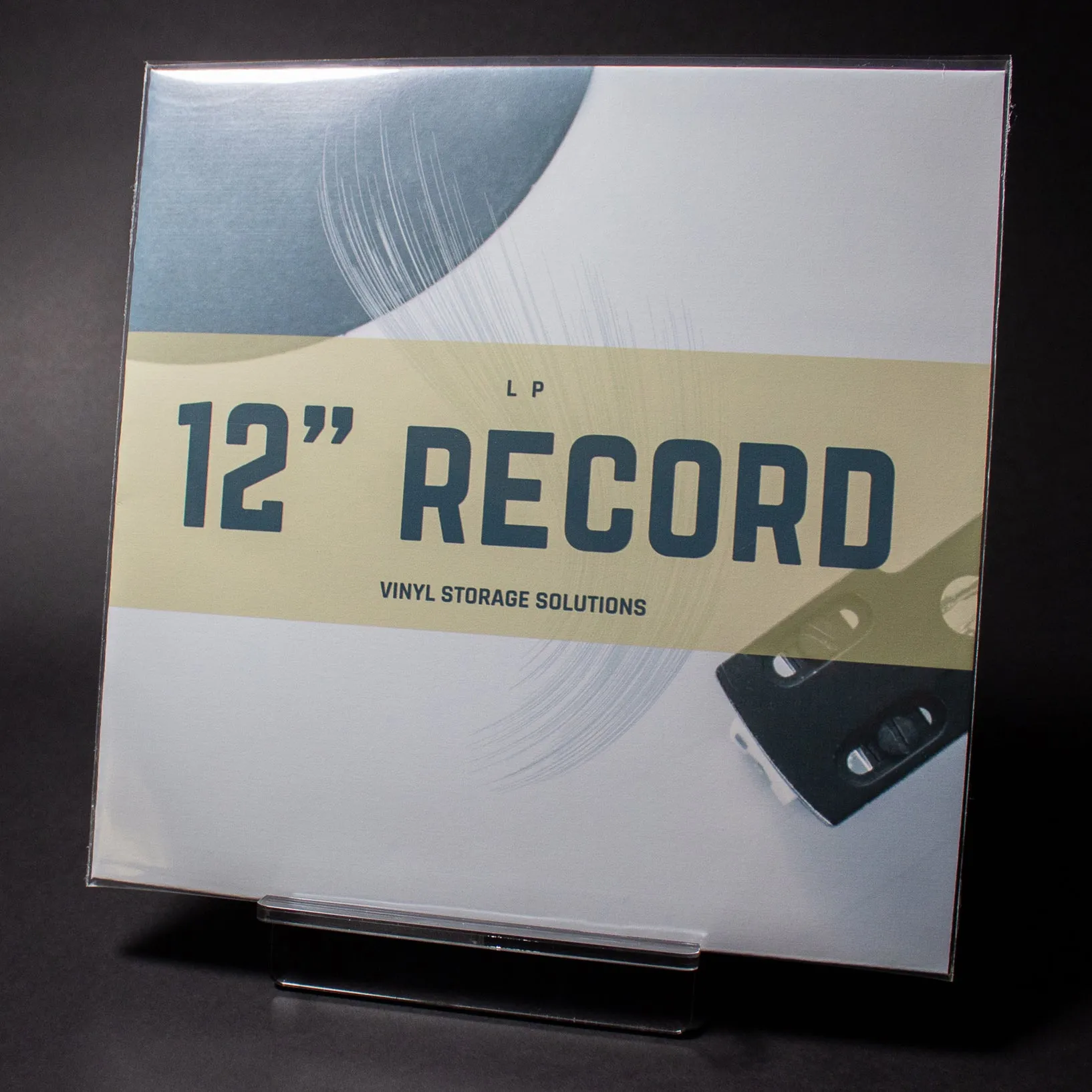 12" Dual Pocket Outer Sleeves w/ Sealable Flap (Tape on Body) - 4mil (25 pack)