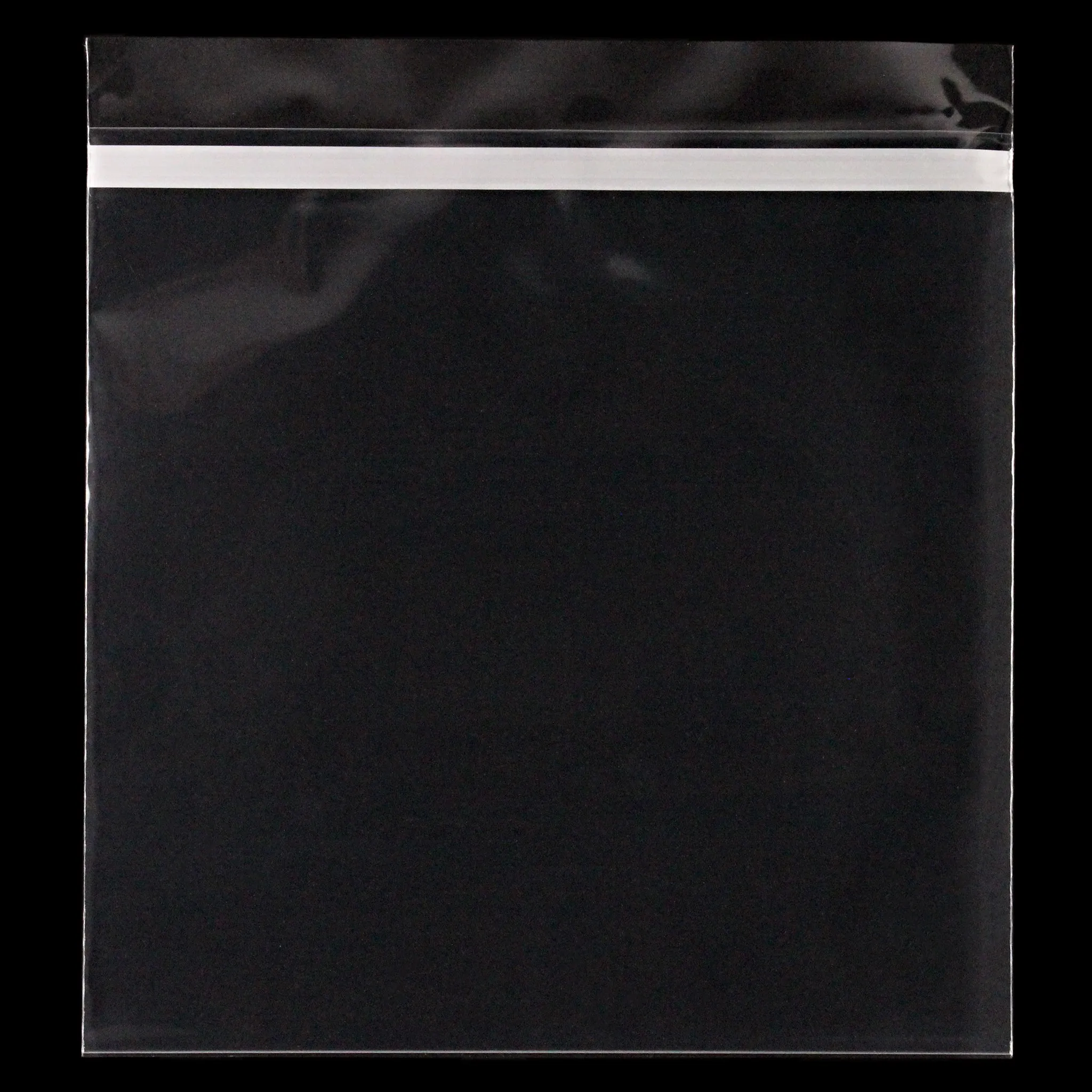 12" Dual Pocket Outer Sleeves w/ Sealable Flap (Tape on Body) - 4mil (25 pack)