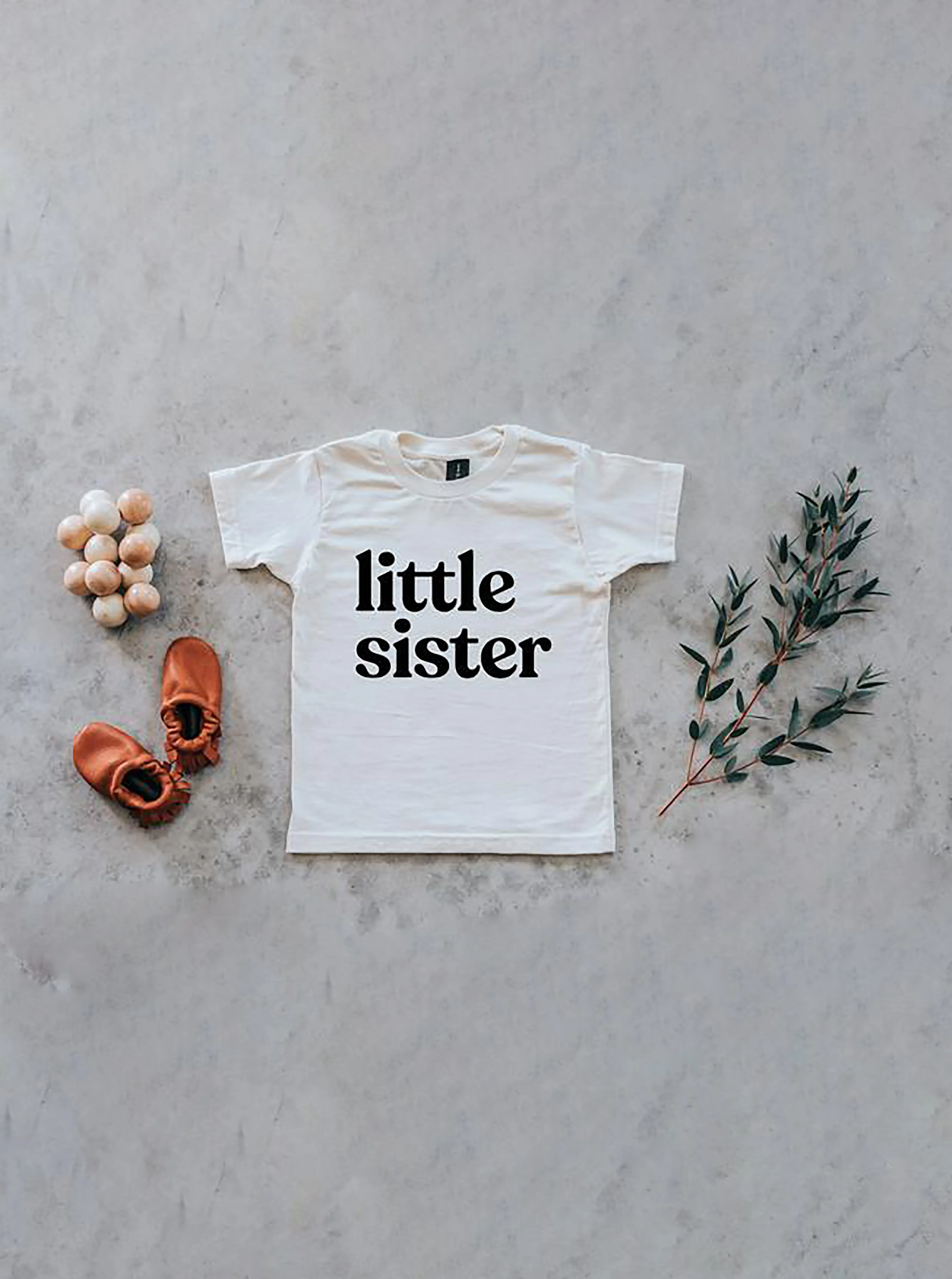 [3-6m] GLADFOLK Little Sister Organic Baby & Kids Tee