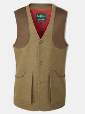 50% OFF ALAN PAINE Combrook Mens Shooting Waistcoat - Hawthorn - Size: LARGE & 2XL