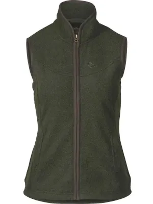 50% OFF - SEELAND Woodcock Fleece Waistcoat - Ladies - Classic Green - Size: 2XL