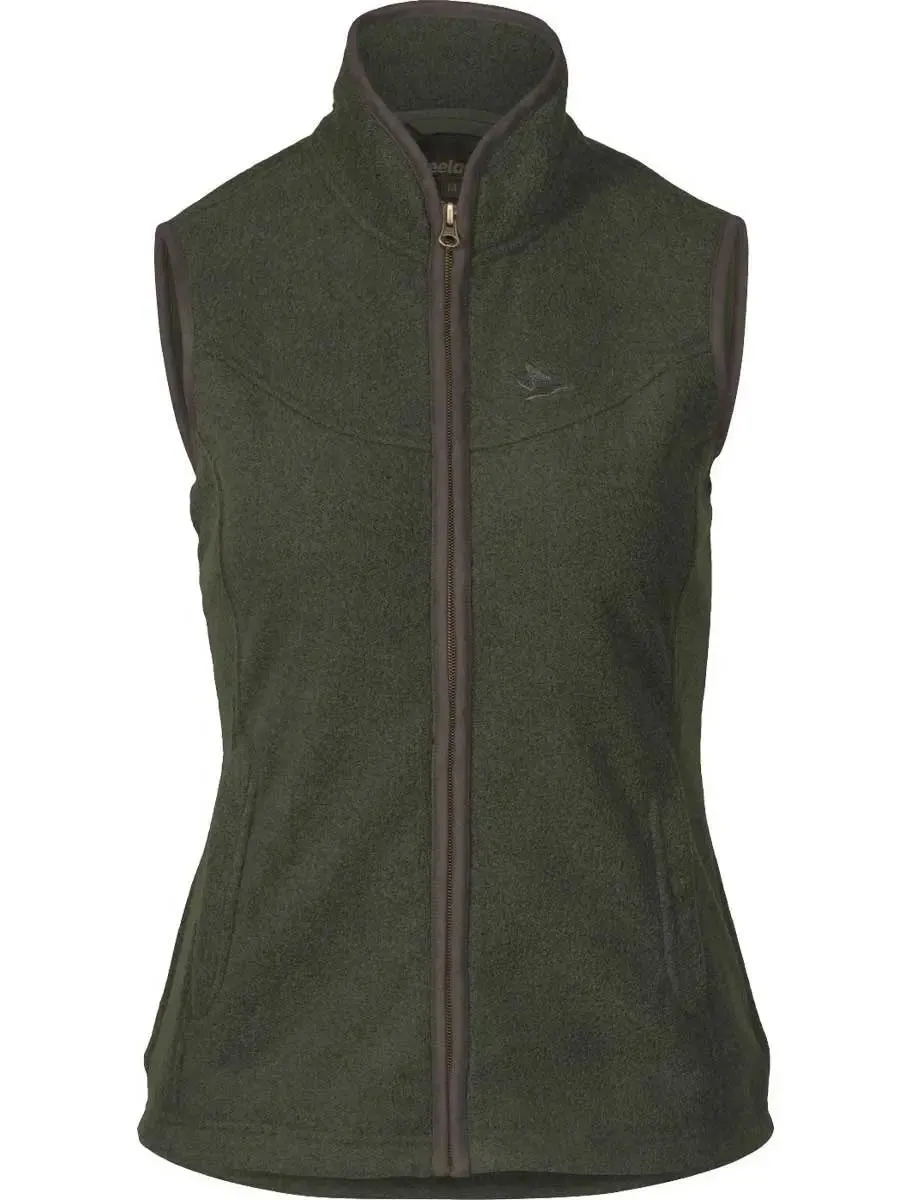 50% OFF - SEELAND Woodcock Fleece Waistcoat - Ladies - Classic Green - Size: 2XL