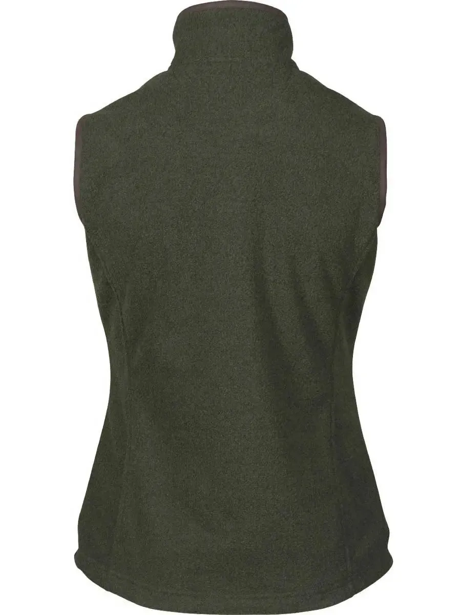 50% OFF - SEELAND Woodcock Fleece Waistcoat - Ladies - Classic Green - Size: 2XL
