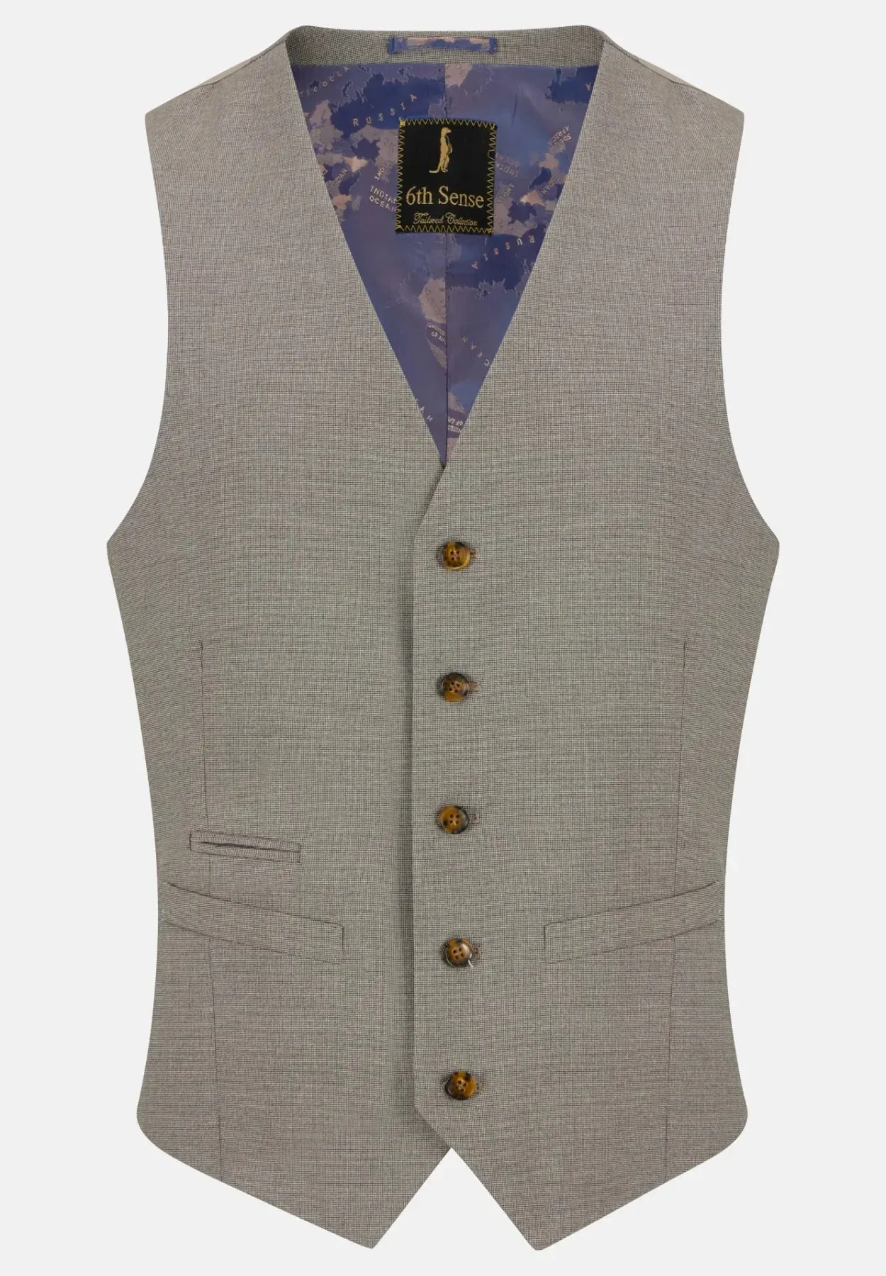 6th Sense 3-Piece Suit | Regal | Cashmere Contrasting