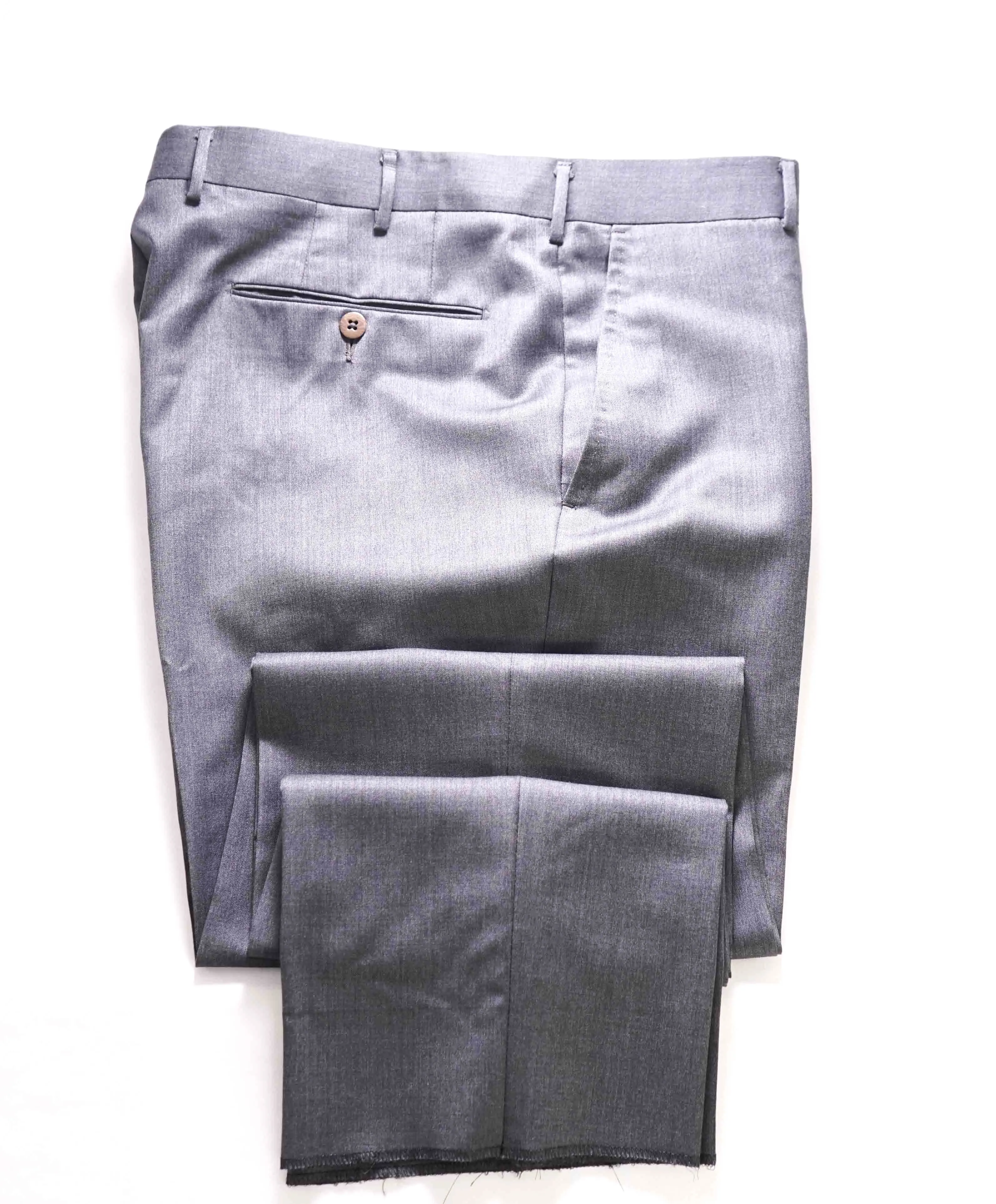 $795 ERMENEGILDO ZEGNA - "MICGRY" REG Gray Dress Pants - 34W (50EU)