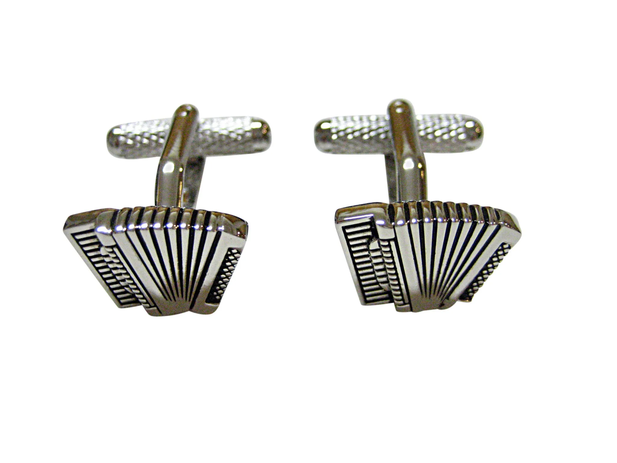 Accordian Music Instrument Cufflinks