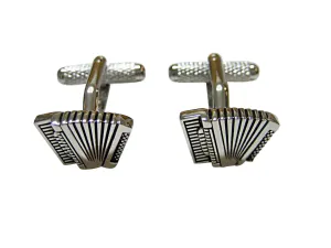 Accordian Music Instrument Cufflinks