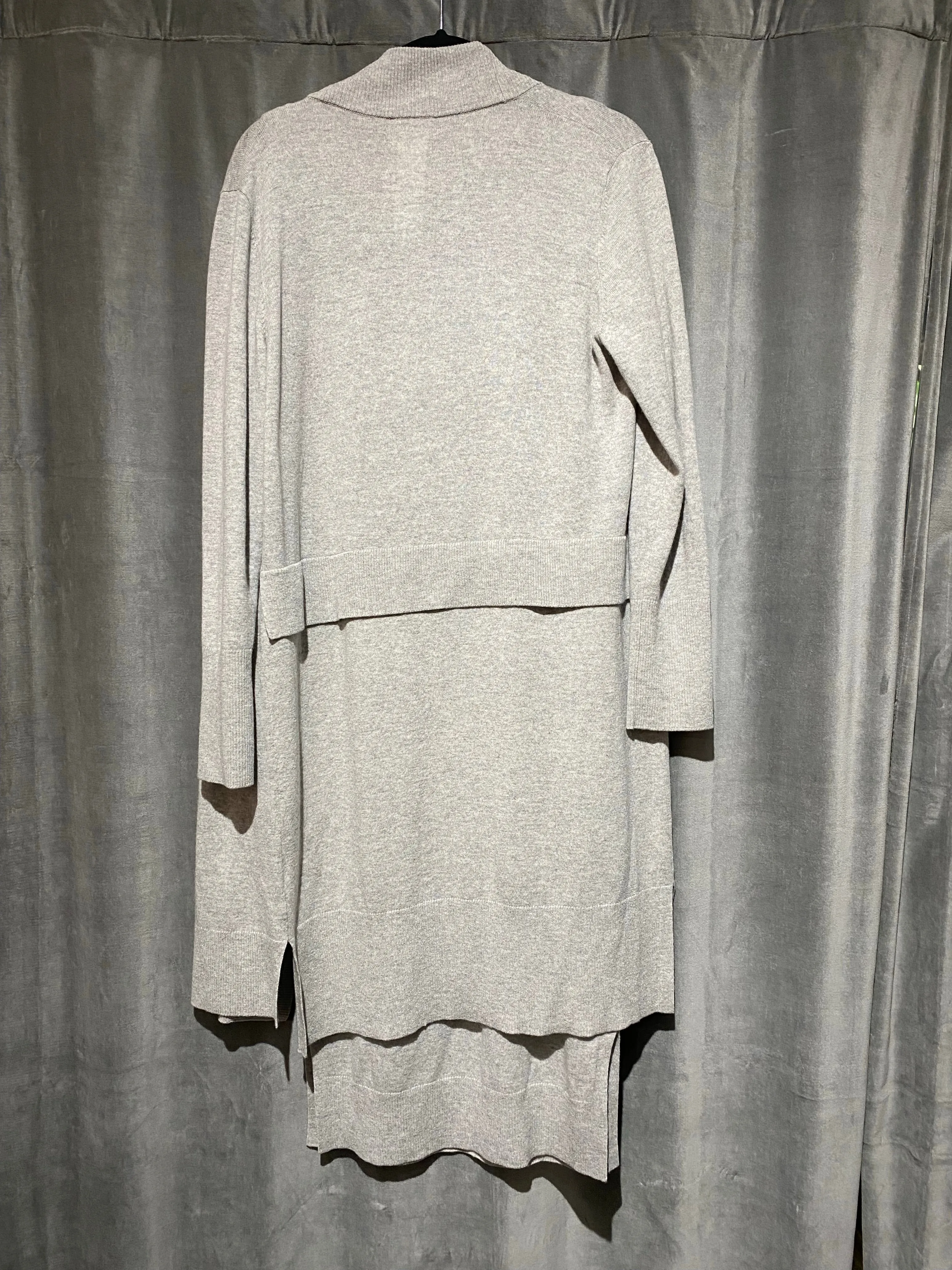 Akris Punto Cashmere Crewneck Shift Dress with Cashmere Jacket