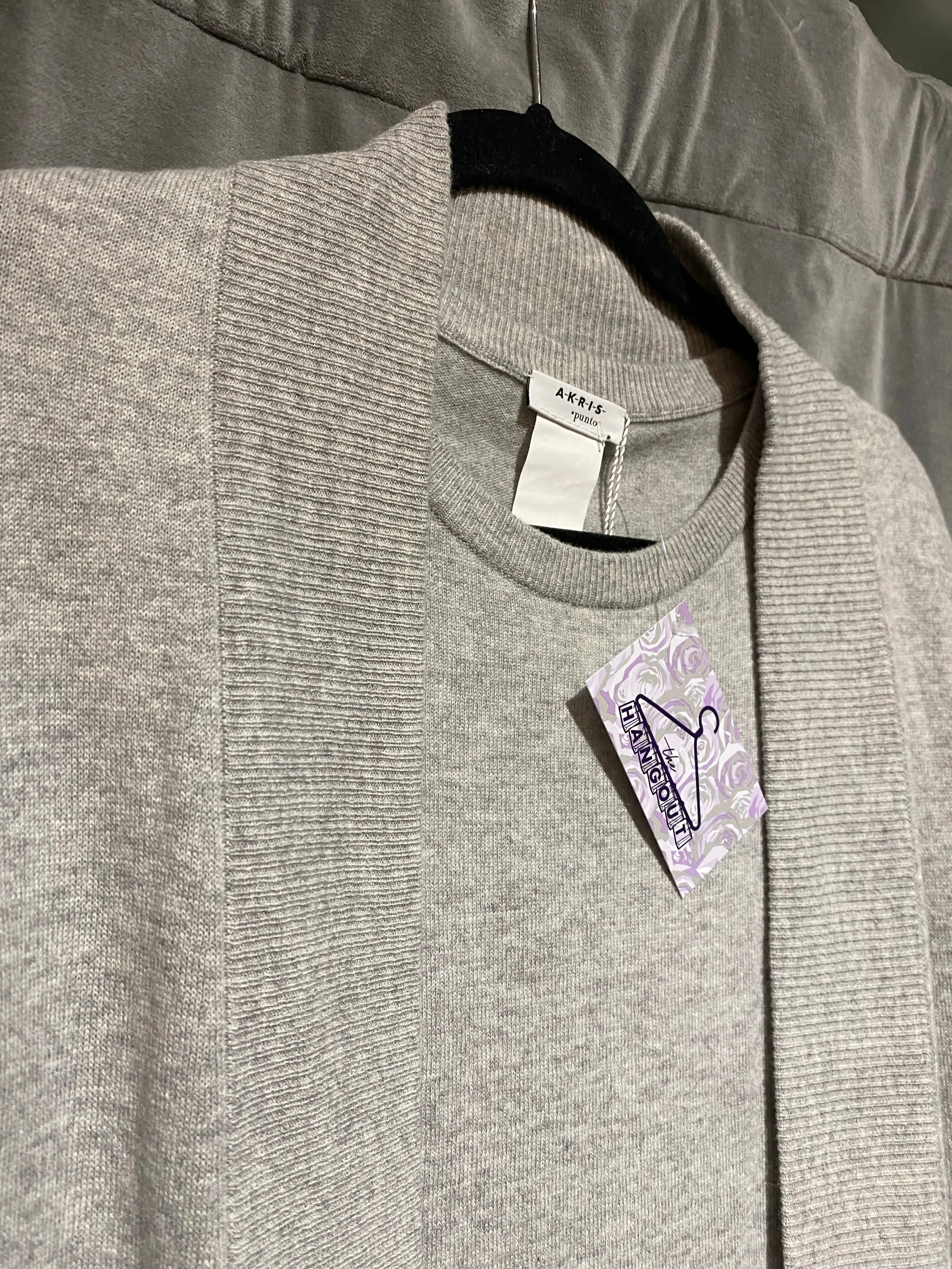Akris Punto Cashmere Crewneck Shift Dress with Cashmere Jacket