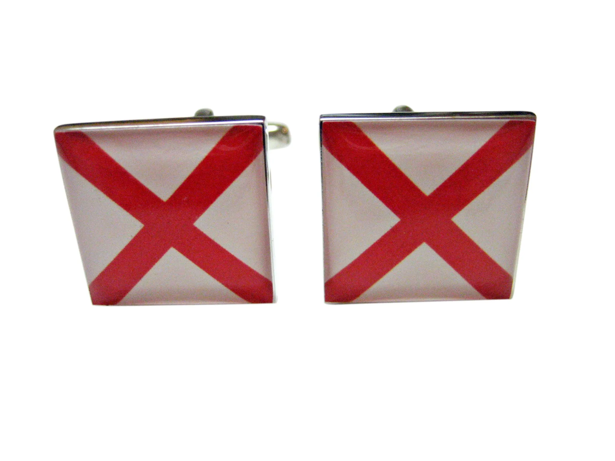 Alabama State Flag Cufflinks