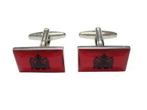 Albania Flag Cufflinks