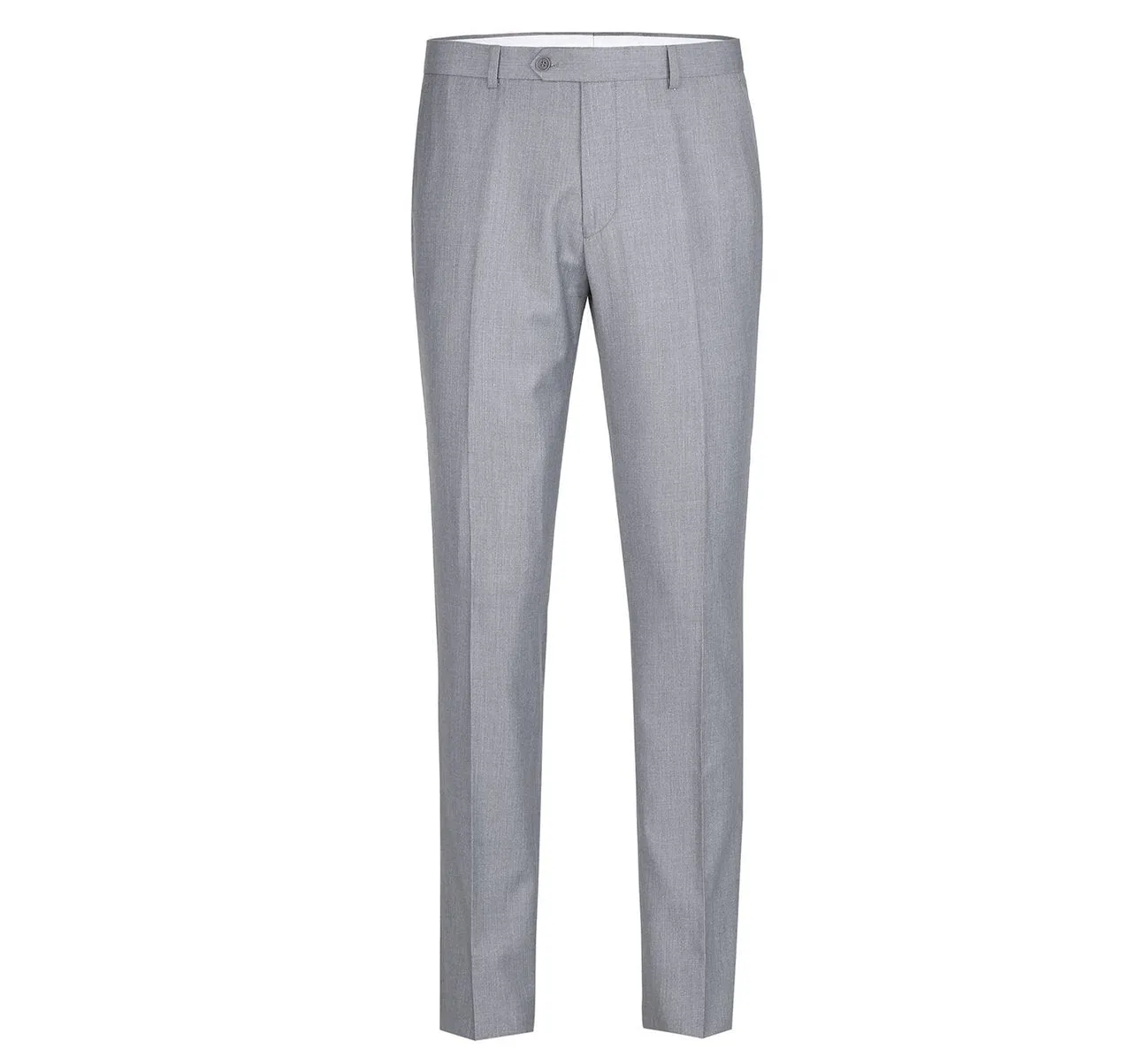Alessandro Vitello by Renoir Grey Classic Fit Flat Front Suit Separate Pants 202-2