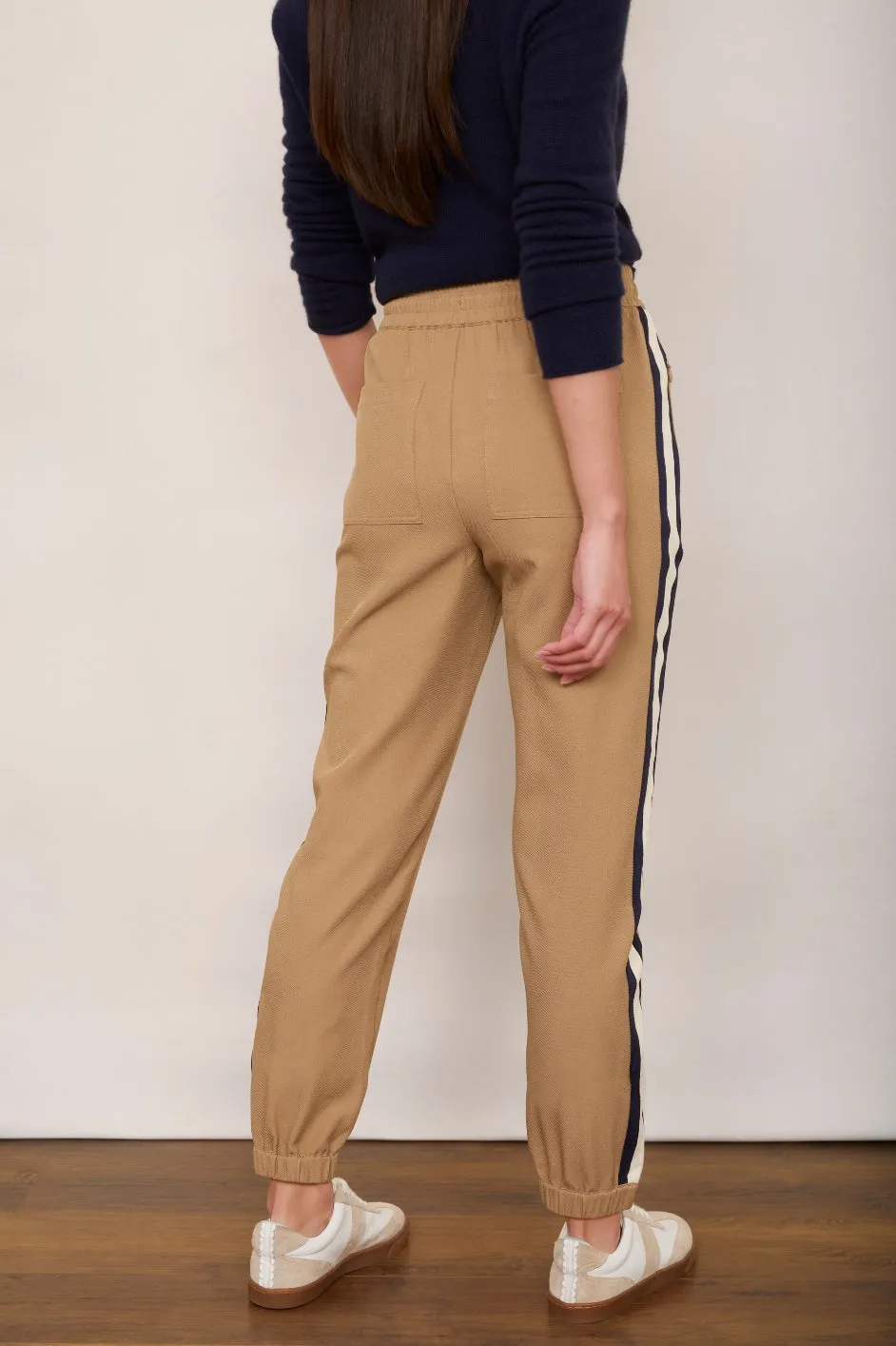 Anya Cuff Jogger Trouser - Camel