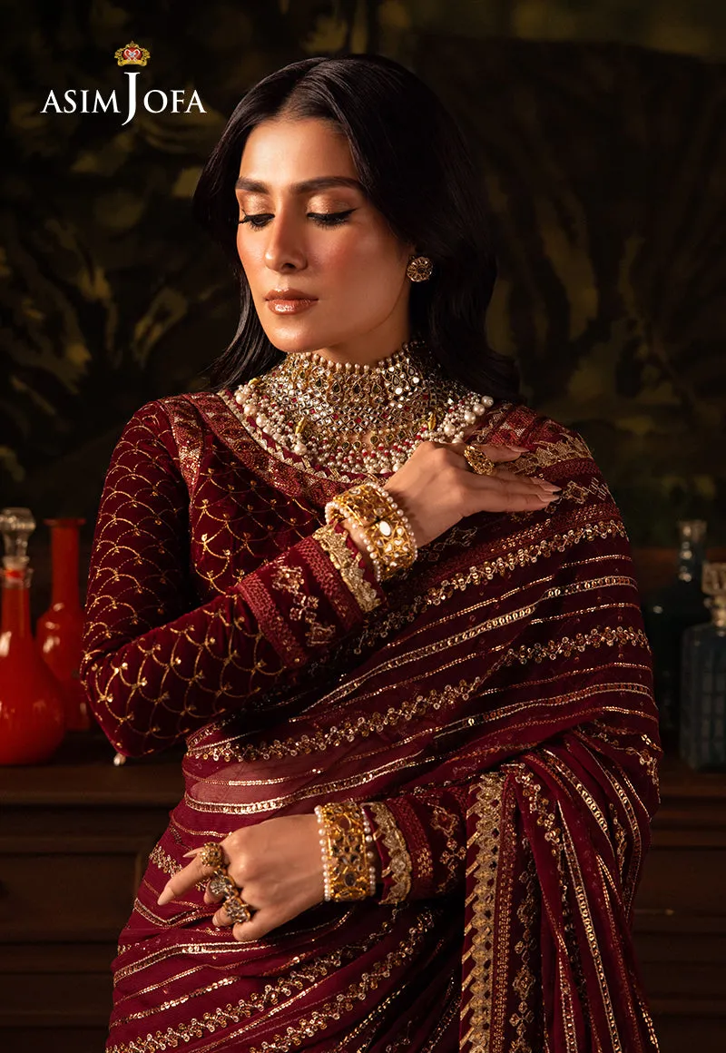 ASIM JOFA | MAKHMAL - WEDDING VELVET | AJMM-02