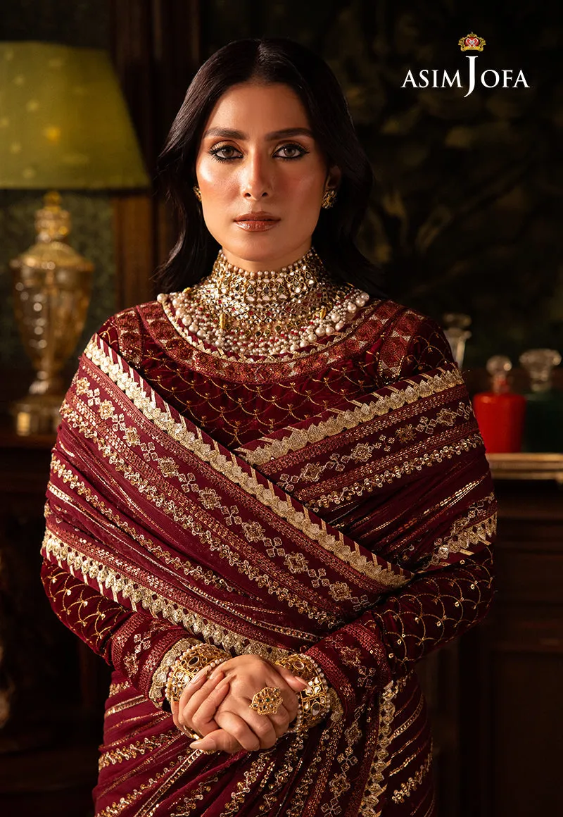 ASIM JOFA | MAKHMAL - WEDDING VELVET | AJMM-02