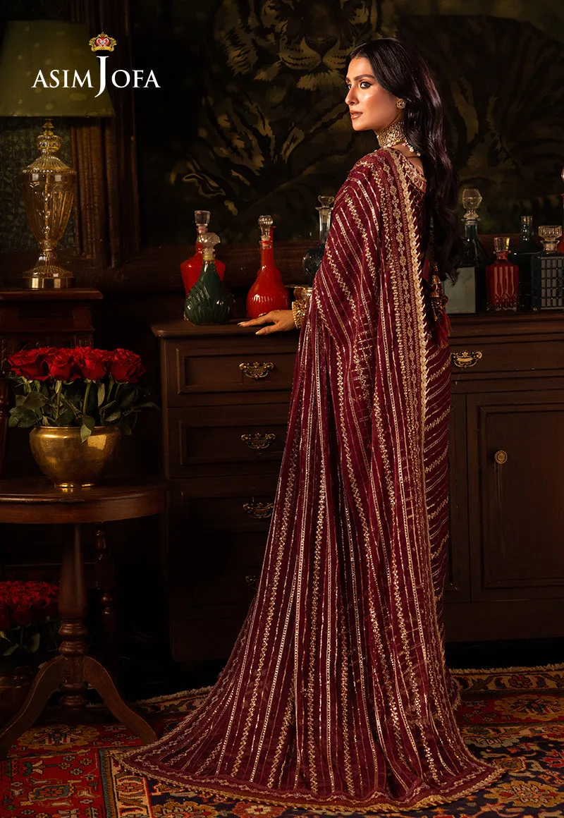 ASIM JOFA | MAKHMAL - WEDDING VELVET | AJMM-02