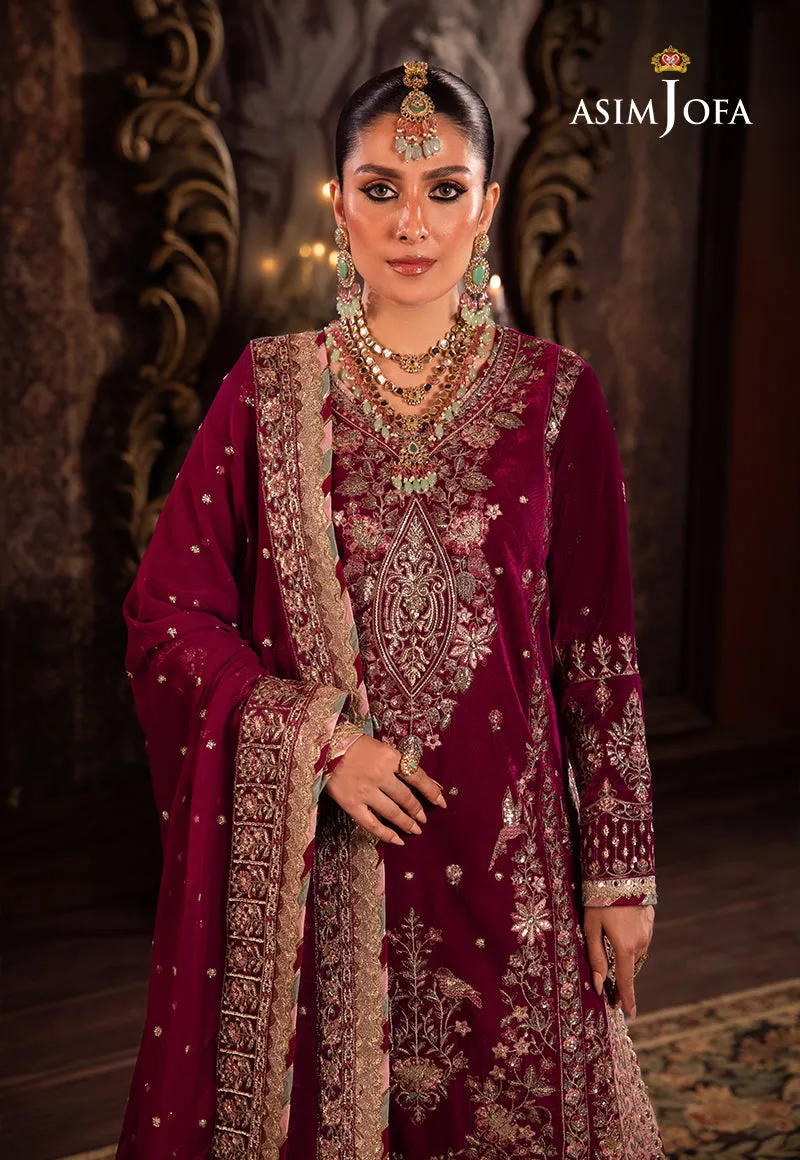 ASIM JOFA | MAKHMAL - WEDDING VELVET | AJMM-03