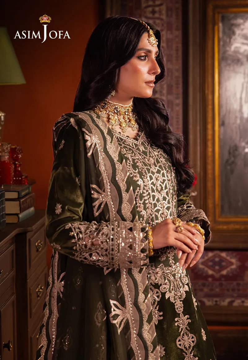 ASIM JOFA | MAKHMAL - WEDDING VELVET | AJMM-05