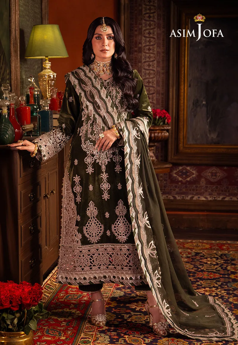 ASIM JOFA | MAKHMAL - WEDDING VELVET | AJMM-05