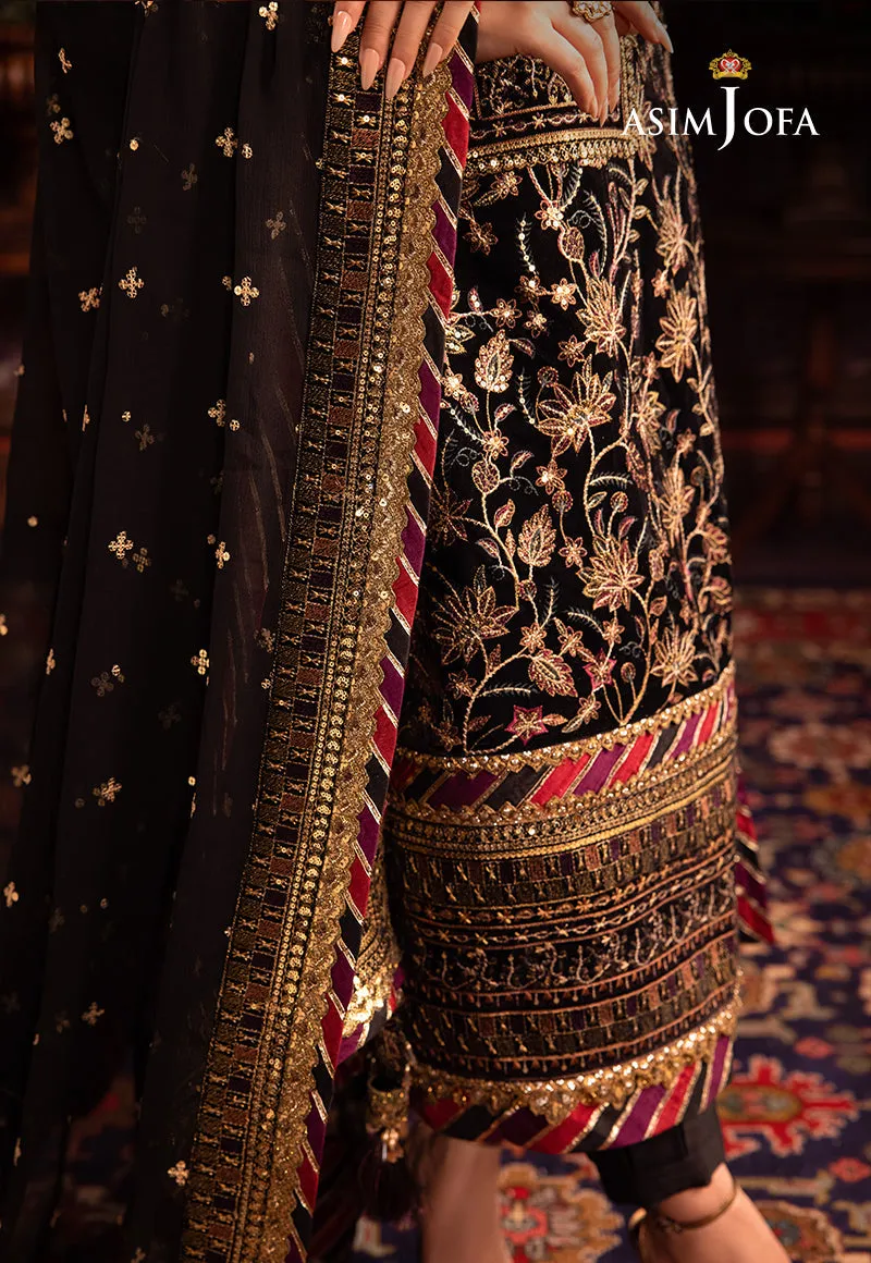 ASIM JOFA | MAKHMAL - WEDDING VELVET | AJMM-08