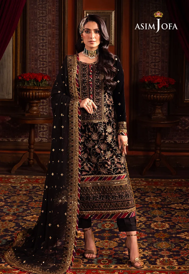 ASIM JOFA | MAKHMAL - WEDDING VELVET | AJMM-08