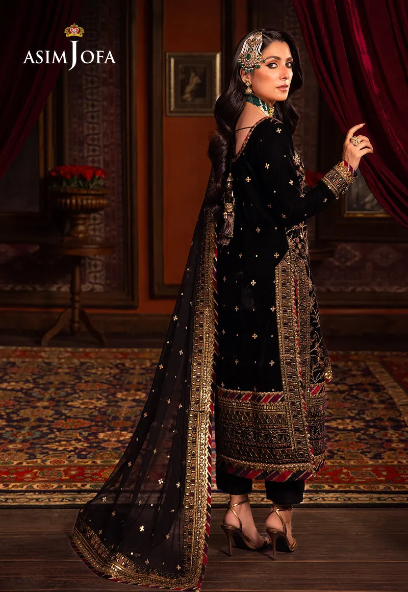 ASIM JOFA | MAKHMAL - WEDDING VELVET | AJMM-08