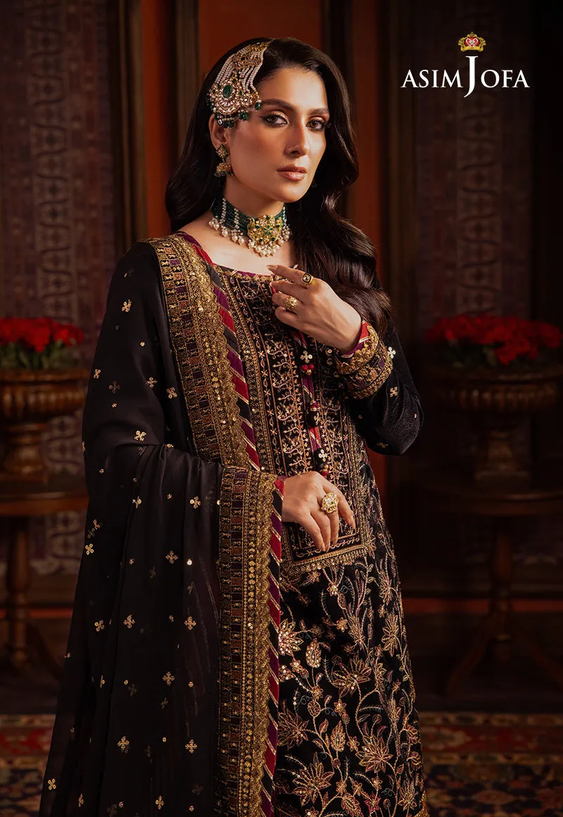 ASIM JOFA | MAKHMAL - WEDDING VELVET | AJMM-08