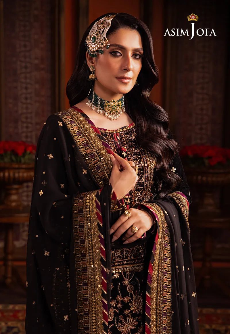 ASIM JOFA | MAKHMAL - WEDDING VELVET | AJMM-08
