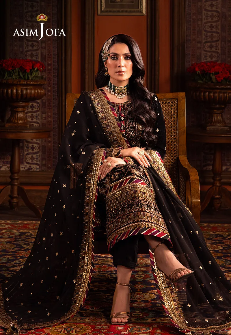 ASIM JOFA | MAKHMAL - WEDDING VELVET | AJMM-08