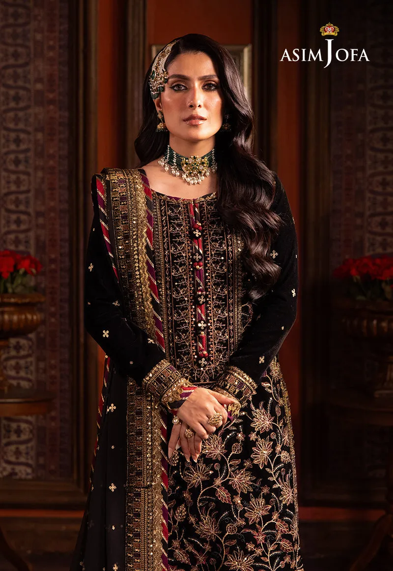 ASIM JOFA | MAKHMAL - WEDDING VELVET | AJMM-08