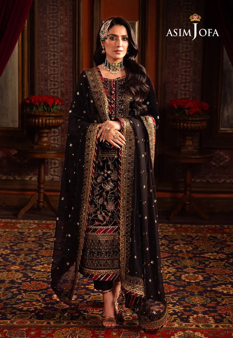 ASIM JOFA | MAKHMAL - WEDDING VELVET | AJMM-08