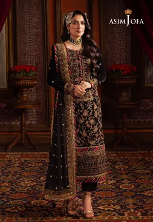 ASIM JOFA | MAKHMAL - WEDDING VELVET | AJMM-08