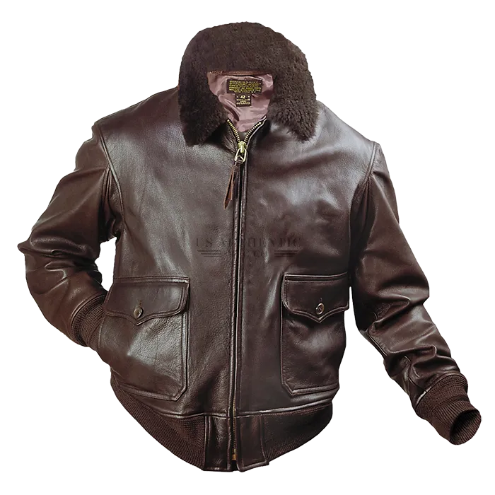 AUTHENTIC G1 US NAVAL FLIGHT JACKET