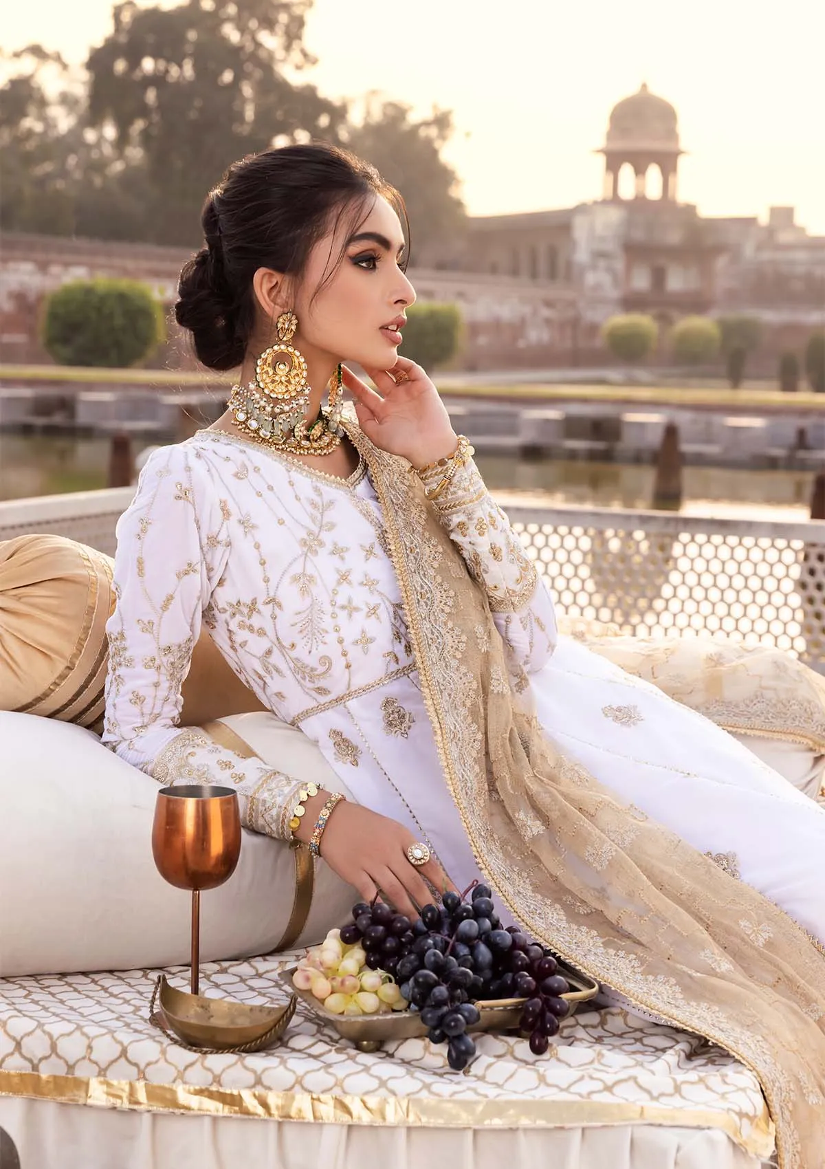 BAAGH - LOOK 06 | AIK Atelier Baagh Unstitched Velvet Winter Collection 2022 | Unstitched Embroidered Velvet Suits
