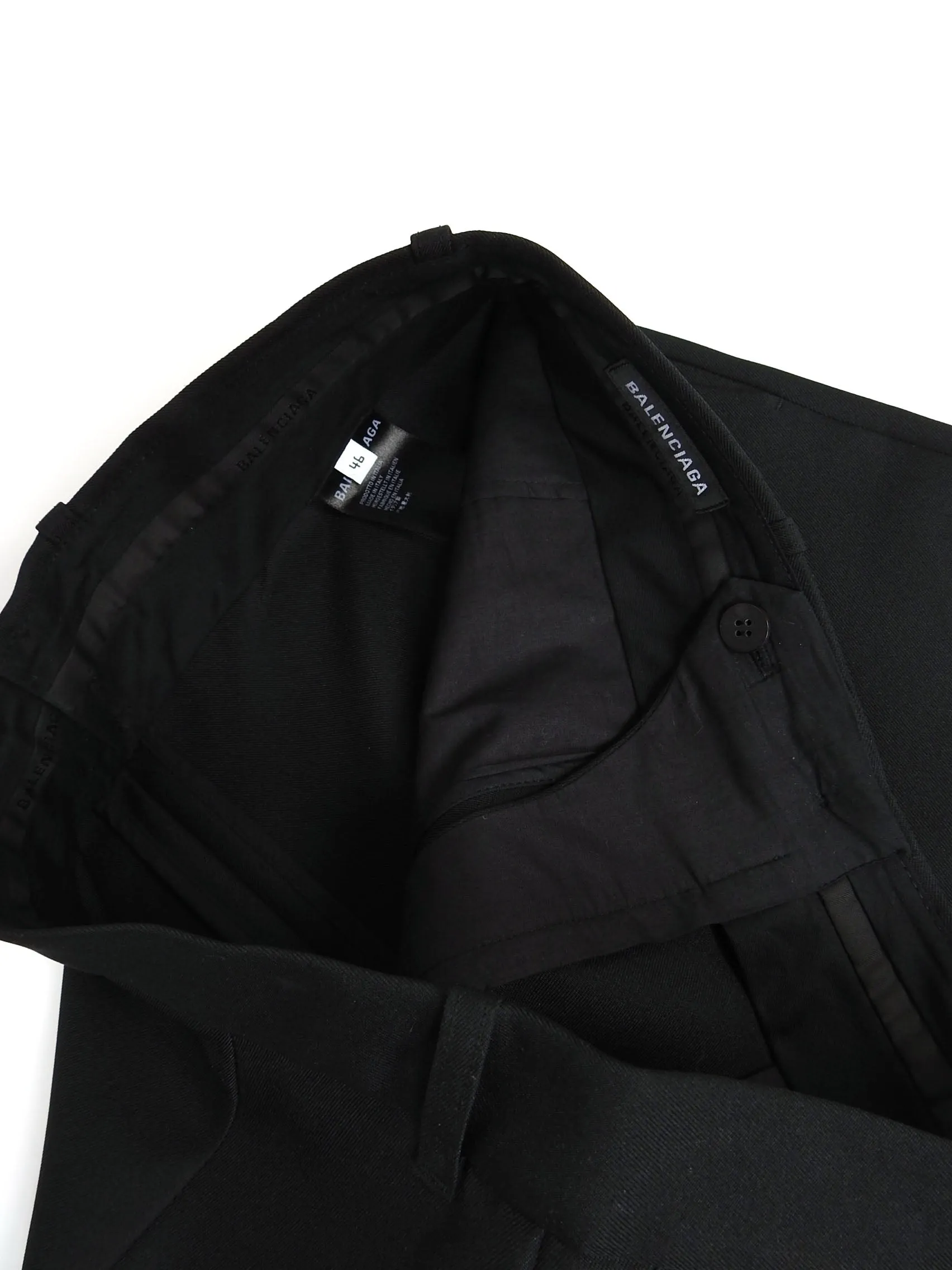 Balenciaga Polyester Trousers Size 46