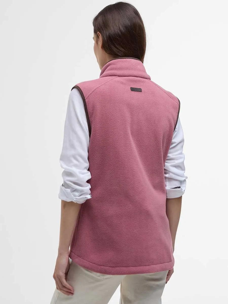 BARBOUR Country Colton Fleece Gilet - Women's - Deep Pruce