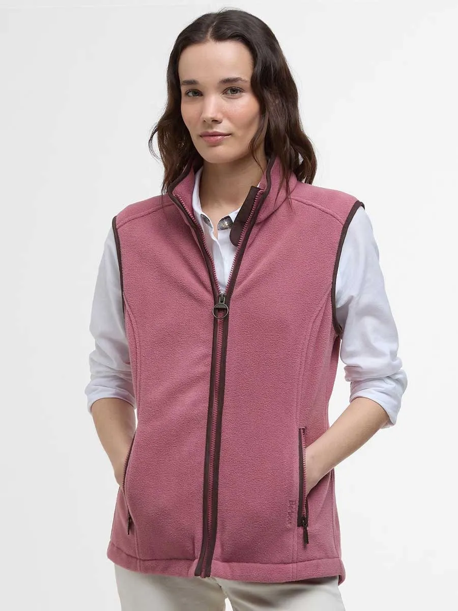 BARBOUR Country Colton Fleece Gilet - Women's - Deep Pruce