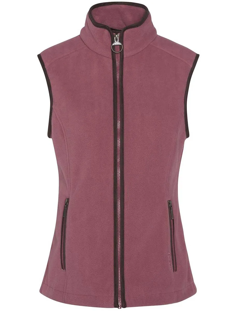 BARBOUR Country Colton Fleece Gilet - Women's - Deep Pruce
