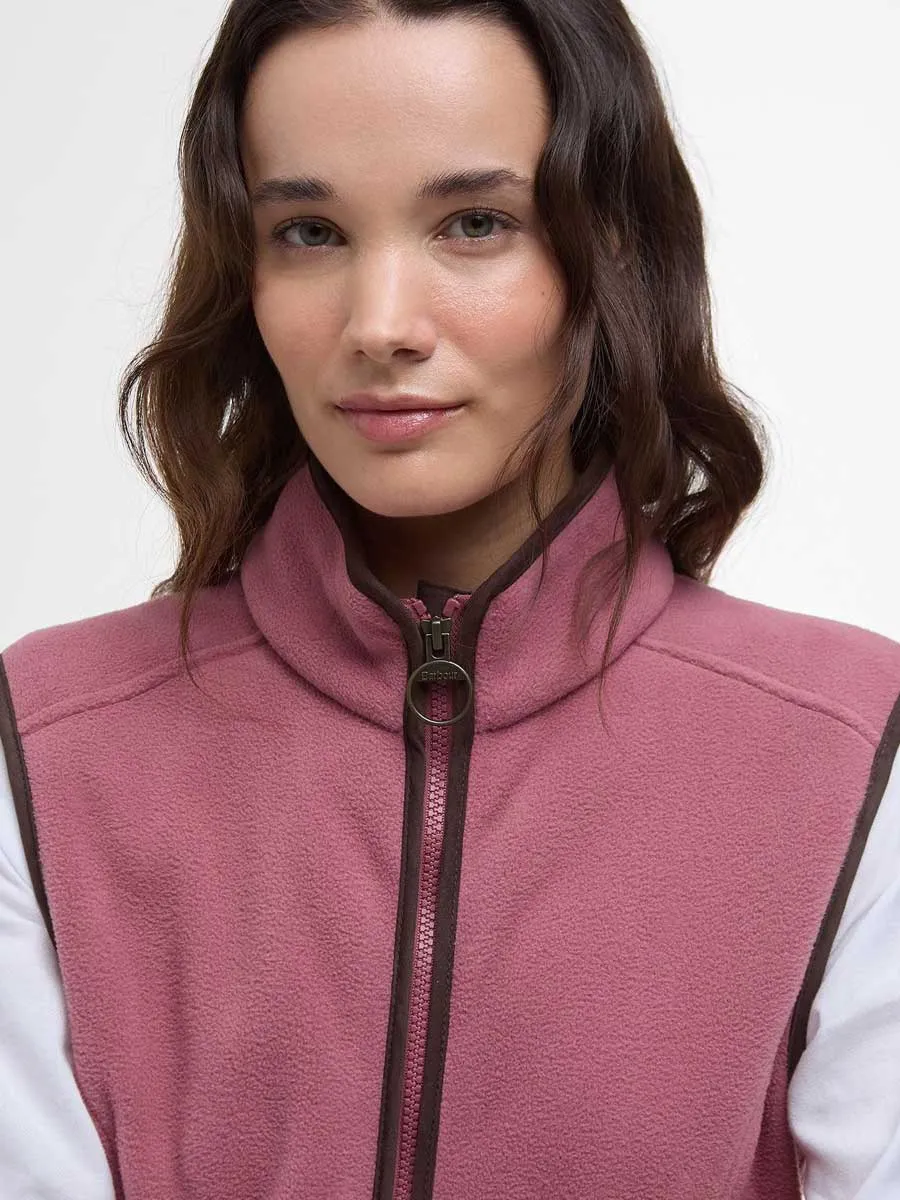 BARBOUR Country Colton Fleece Gilet - Women's - Deep Pruce