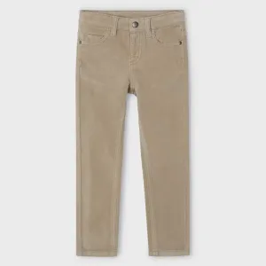 Basic Slim Fit Cord Trousers