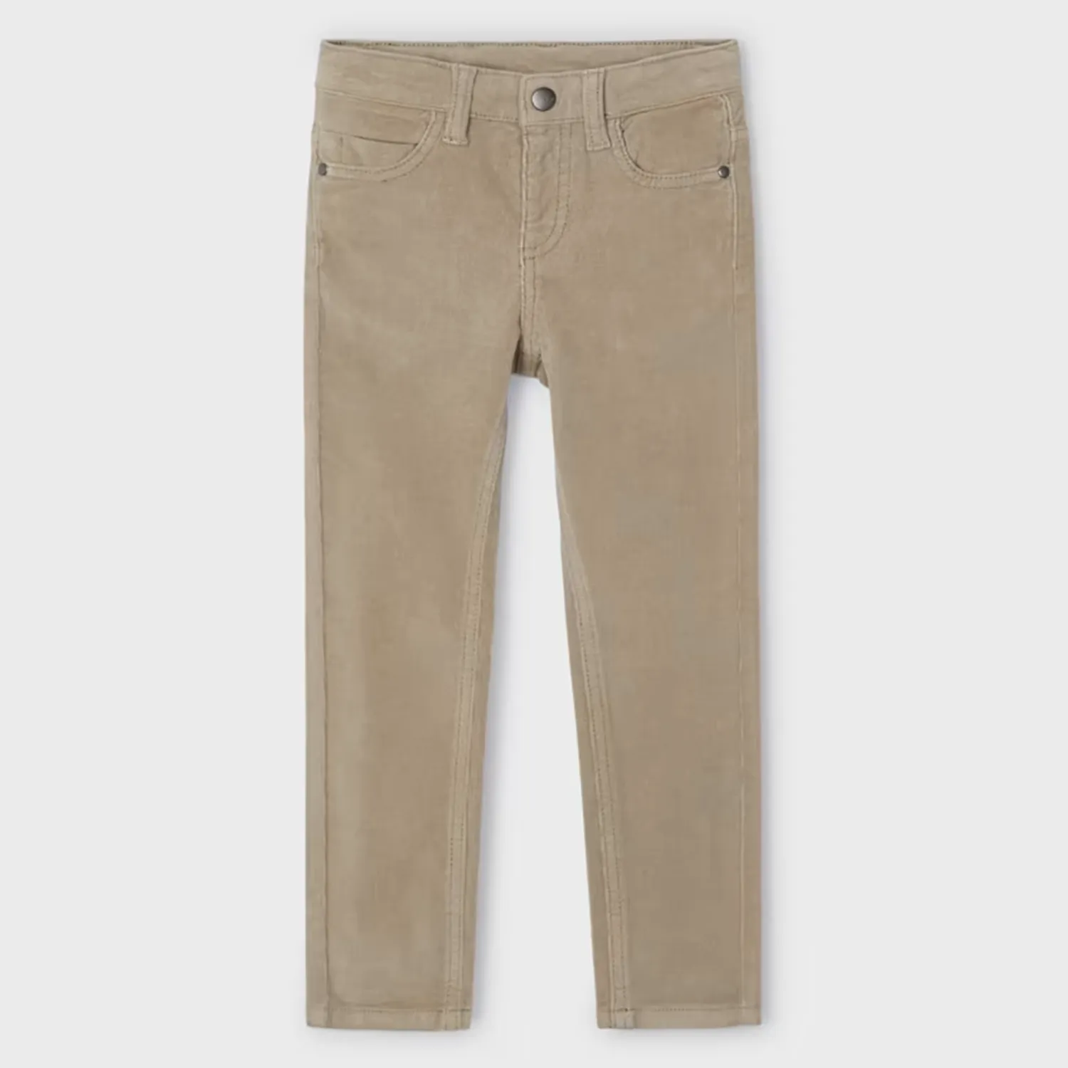 Basic Slim Fit Cord Trousers
