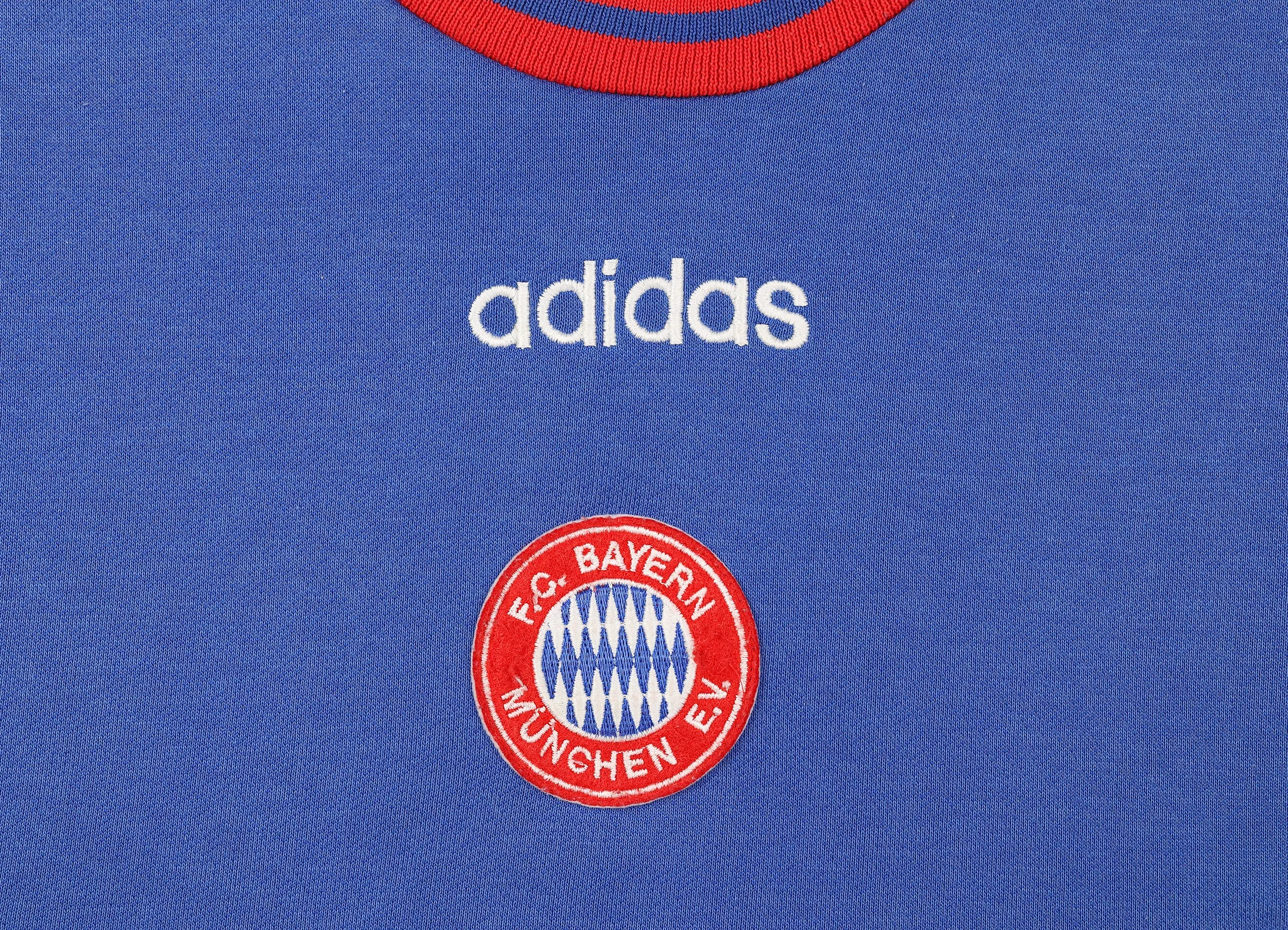 Bayern Munich Adidas 90s Sweatshirt - Blue - L