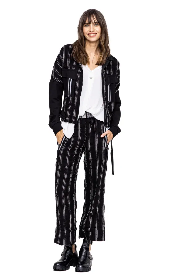 Beate Heymann Stripped jacket