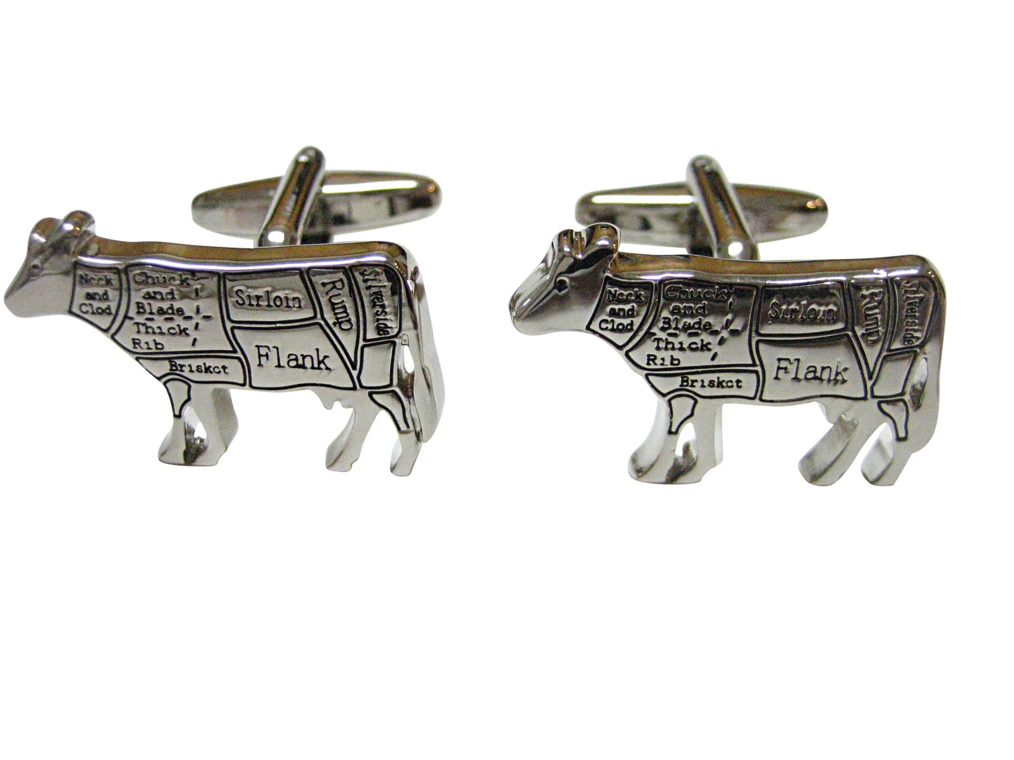 Beef Butchers Cut Cufflinks