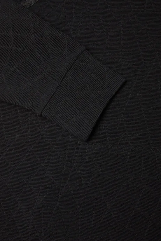 BESPOKEN Men's Black Bleeker Hoodie KN011 $185 NWT
