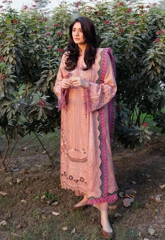 Bin Ilyas Gulabi Baagh Summer Lawn Embroidered Collection 152 A